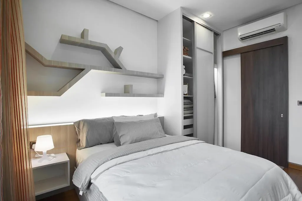 Lägenhet Soho Suites Klcc By 21 Century Travel Kuala Lumpur